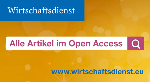 Wirtschaftsdienst goes open access